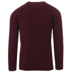 McQueen Retro Mod Crew Neck Jumper -Trendify Shop madcap england mcqueen jumper wine 1 38813.1661271580