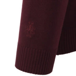 McQueen Retro Mod Crew Neck Jumper -Trendify Shop madcap england mcqueen jumper wine 3 78480.1661271581