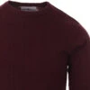 McQueen Retro Mod Crew Neck Jumper -Trendify Shop madcap england mcqueen jumper wine 4 30793.1661271579