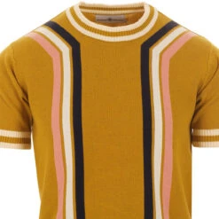 Modernista Mod Waffle Stripe Tee K -Trendify Shop madcap england modernista knitted tee honey 2 78841.1661265059