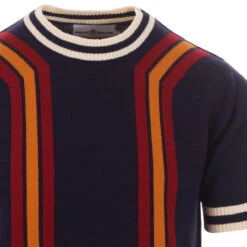 Modernista Mod Waffle Stripe Tee K -Trendify Shop madcap england modernista stripe knit tee navy 2 68560.1661265044