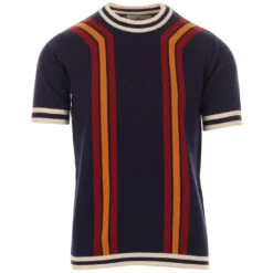 Modernista Mod Waffle Stripe Tee H -Trendify Shop madcap england modernista stripe knit tee navy 3 37491.1661265043 4