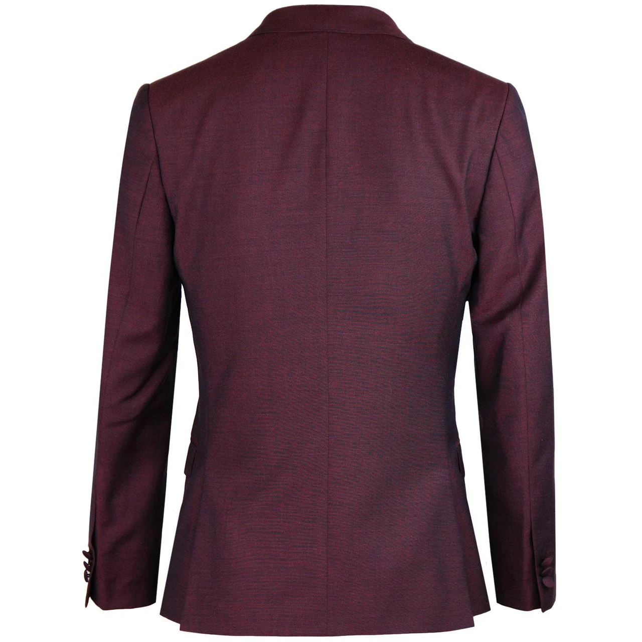 Mod Mohair Tonic Suit Jacket (Burg) 4 Mod Mohair Tonic Suit Jacket (Burg) - Image 2