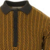 Mojo Mod Chevron Dash Knit Polo -Trendify Shop madcap england mojo dash stripe polo arrowood 3 38784.1661262993