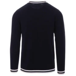 LS Moon Mod Tipped Knit Jumper (Z) -Trendify Shop madcap england moon long sleeve top navy 1 05890.1661262087 3