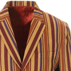 Offbeat Cord Mod Stripe Blazer (C) -Trendify Shop madcap england offbeat cord stripe sb blazer 3 67671.1661261775