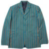 Offbeat 60s Mod Boating Blazer TEAL -Trendify Shop madcap england offbeat teal stripe blazer 11 72243.1661268850