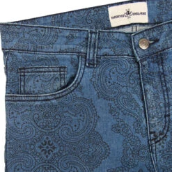 Paisley Rave Retro 70s Denim Flares -Trendify Shop madcap england paisley bellbottom flares 1 05338.1661267948