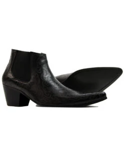 Vinnie Paisley Cuban Chelsea Boots