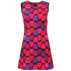 Takka Mod Target Shift Dress (Blue) -Trendify Shop madcap england plectrum mod dress pink 1 79564.1661265440 1