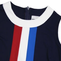 Polly 60s Mod Stripe Jersey Dress -Trendify Shop madcap england polly mod stripe panel dress 1 97104.1661266342