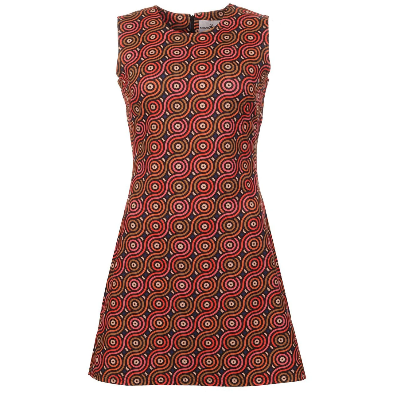 Daytripper Rainbow Rolls 60s Dress 4 Daytripper Rainbow Rolls 60s Dress - Image 2