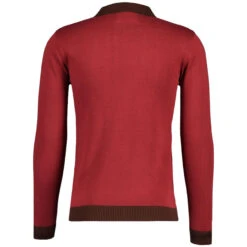 Riva Retro Zip Through Cardigan G -Trendify Shop madcap england riva spear collar ring zip cardigan russet red 1 40779.1683192155 1