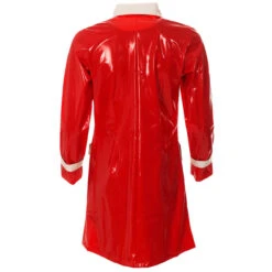 Robin 60s Mod 2 Tone PVC Raincoat -Trendify Shop madcap england robin raincoat red 1 37598.1661262294
