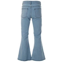 Rock 70s Blue Stitch Flares (BW) -Trendify Shop madcap england rock flares bleachwash blue stitch 2 65261.1661261085
