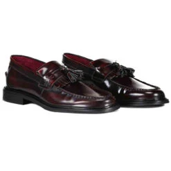 Rock Steady Mod Tassel Loafer BORDO -Trendify Shop madcap england rock steady tassel loafers bordo 1 30540.1666956496