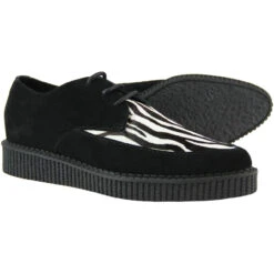 Rocket 50s Zebra Brothel Creepers -Trendify Shop madcap england rocket zebra creepers 2 11020.1661266663