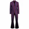 Offbeat 60s Mod Boating Blazer (P) 1 Offbeat 60s Mod Boating Blazer (P) -Trendify Shop madcap england sb boating stripe suit purple mix flares 1 87564.1664290800