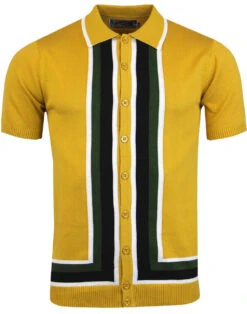 Screamin Jay 1960s Mod Stripe Polo -Trendify Shop madcap england screamin jay panel polo 5 91072.1661270482 1
