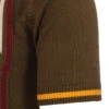 Thunderclap Mod Stripe Zip Polo (G) -Trendify Shop madcap england shock of the lightning polo beech 2 76465.1661265683