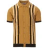 Shockwave Mod Stripe Knit Polo (AY) -Trendify Shop madcap england shockwave polo bronze mist 55771.1661264912