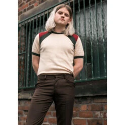 Sunburst Retro 70s Knitted Tee -Trendify Shop madcap england starburst top 28104.1661263037