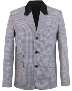 Stoned Mod Dogtooth Blazer Jacket -Trendify Shop madcap england stoned dogtooth blazer 6 92826.1661270157