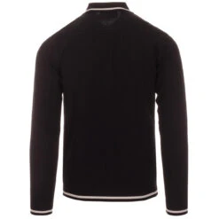 Marriott Suede Men's Mod Polo Cardigan - Zinfandel -Trendify Shop madcap england suede marriott polo black 1 48238.1661264101 2