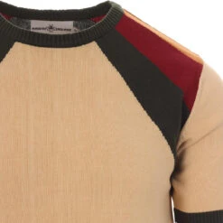 Sunburst Retro 70s Knitted Tee -Trendify Shop madcap england sunburst knitted tee 2 29288.1661263040