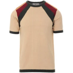 Sunburst Retro 70s Knitted Tee -Trendify Shop madcap england sunburst knitted tee 3 81963.1661263035