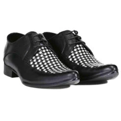 Vertical MADAP ENGLAND 2-Tone Winklepicker Shoes