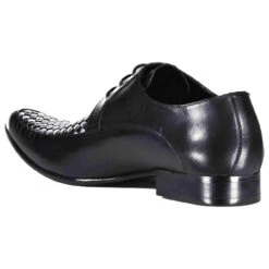 Vertical MADAP ENGLAND 2-Tone Winklepicker Shoes -Trendify Shop madcap england vertical mod check weave winklepicker shoes 4 06651.1666956543