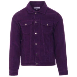 Woburn Mod Cord Western Jacket GOLD -Trendify Shop madcap england woburn cord trucker jacket purple 4 34596.1661262702 6