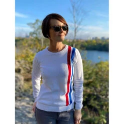 Mod Women's Racing Jumper ZINFANDEL -Trendify Shop madcap england womens racing jumper white2 38824.1661266470 4