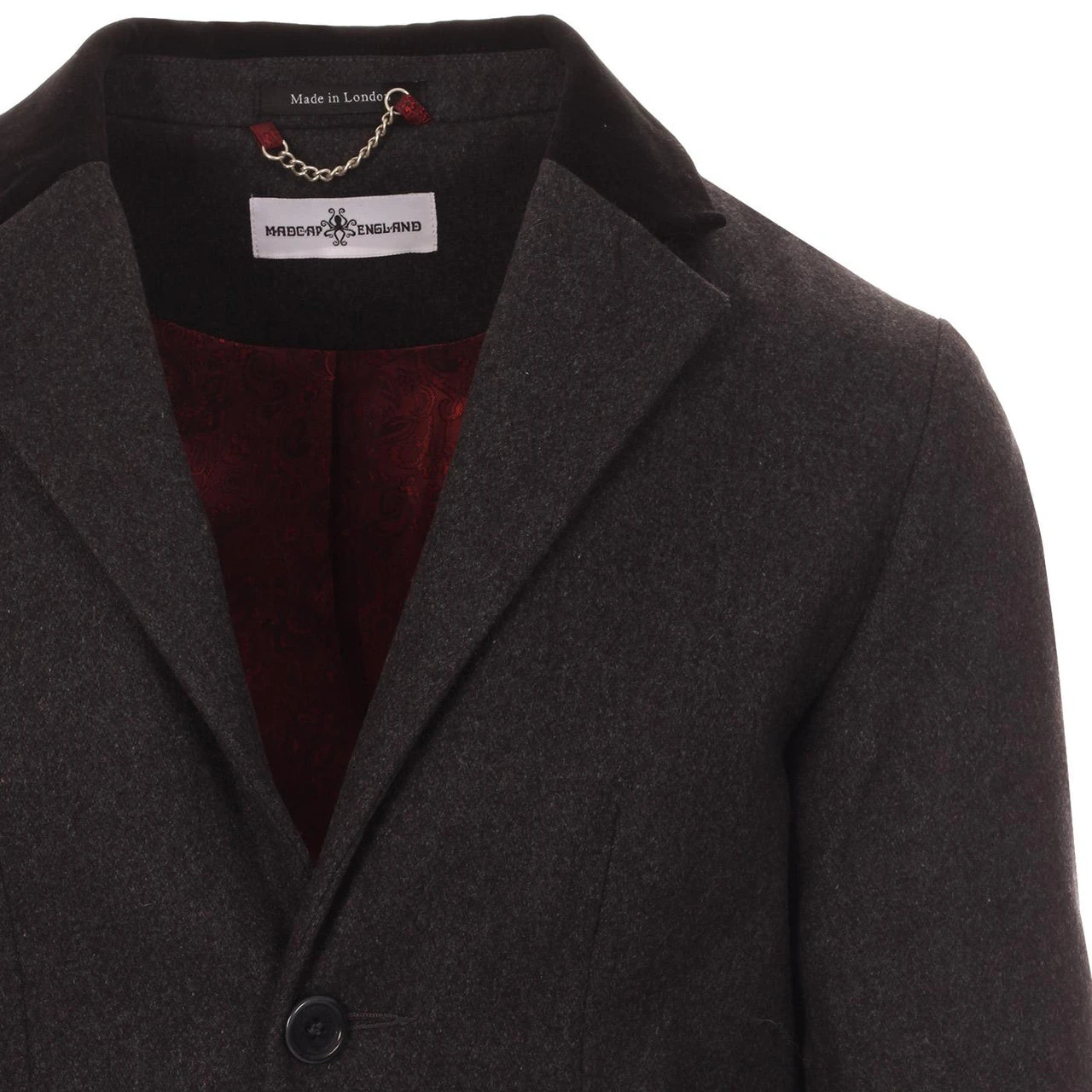 Made In England Mod Covert Coat (N) 3 Made In England Mod Covert Coat (N)