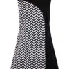 Luna 1960s Mod Zig Zag Panel Dress -Trendify Shop madcap england zig zag luna dress 3 88392.1661270431