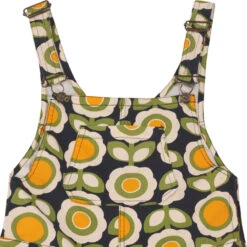 Celandine MADCAP Retro 70s Floral Dungaree Flares -Trendify Shop madcap floral dungarees green det1 14397.1661260717 1