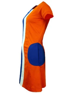 Honey Mod Panel & Pocket Dress -Trendify Shop madcap haney circle pocket dress orange 2 30753.1661272326 1