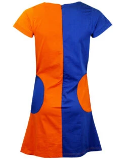 Honey Retro 1960s Mod Airline Dress -Trendify Shop madcap haney circle pocket dress orange 3 47944.1661272327