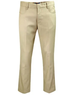 Logan Bootcut Hopsack Trousers (Bu) -Trendify Shop madcap hopsack bootcut trousers cream 1 36024.1661268784 3