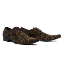 Jag Retro Sixties Mod Mens Paisley Winklepickers B -Trendify Shop madcap jag paisley winklepickers brown2 32350.1661272404