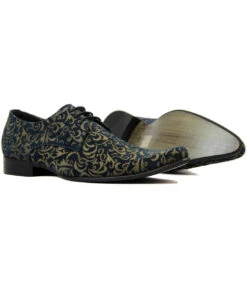 Jag Retro Sixties Mod Mens Paisley Winklepickers B -Trendify Shop madcap jag paisley winklepickers navy5 13013.1661272436