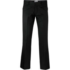 Logan Bootcut Hopsack Trousers (Bu) -Trendify Shop madcap logan bootcut trousers black 01 53935.1661266935 2