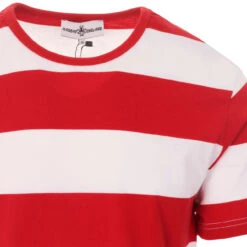 Milne Retro Mod Block Stripe Tee -Trendify Shop madcap milne tee red white 03 80612.1661261337