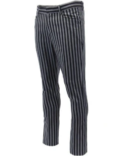 Meadon Mod Boating Stripe Trousers -Trendify Shop madcap navy grey frogmouth trs 4 57846.1661271422