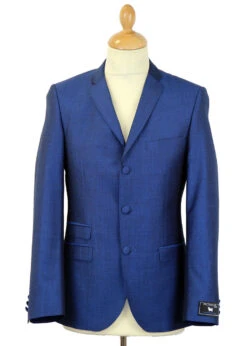 Mohair Tonic 3 Button Suit Jacket B -Trendify Shop madcap mod mohair suit bright blue7 91182.1661273010