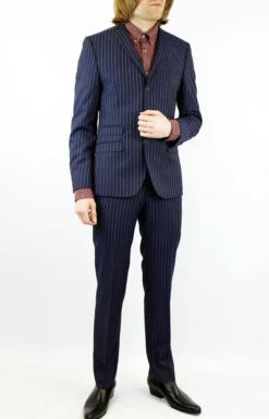 Tailored By Pinstripe Suit Jacket -Trendify Shop madcap pinstripe suit61 22875.1664291270