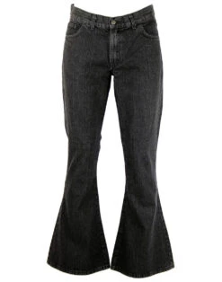 Rock Flare Retro Bellbottom Flares -Trendify Shop madcap rock flares black stonewash 28103.1661272640