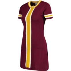 Aster 60s Mod Zip Neck Knit Dress Z -Trendify Shop madcapeng aster knit dress zinfandel side 90487.1673453147 1