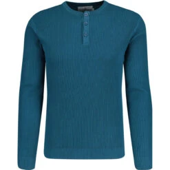 Caine Ribbed Grandad Top (Birch) -Trendify Shop madcapeng caine grandad top mallard front 49955.1673453085